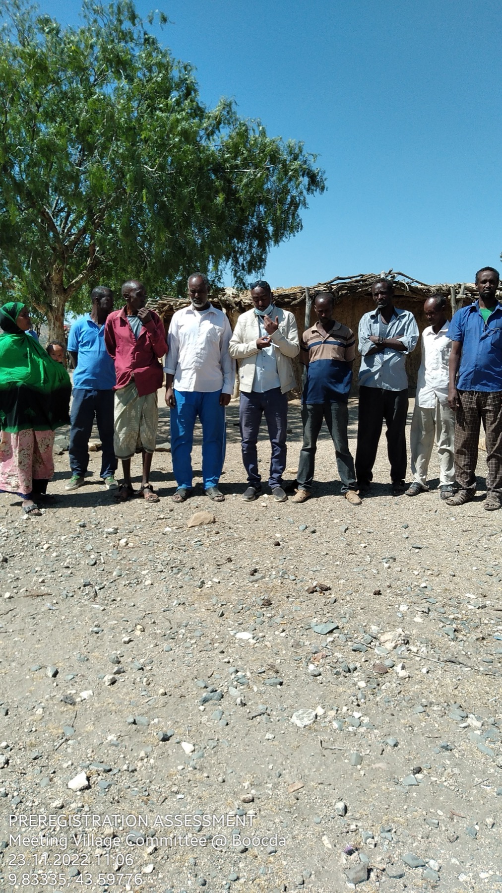 SID community meeting in Gebiley district