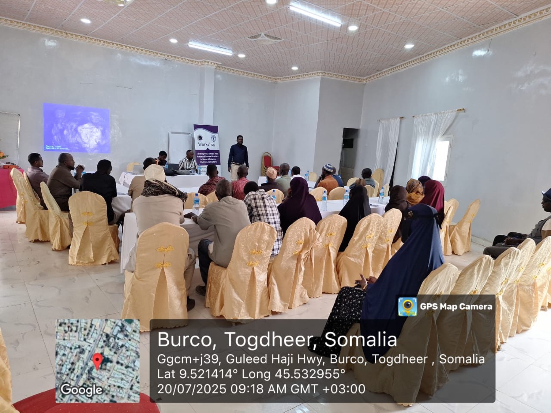 SID workshop linking VSLA groups with financial service providers